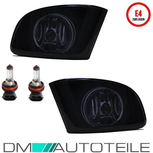 Set 2x Nebelscheinwerfer Nebelleuchten Smoke Schwarz passt für BMW E92 E93 Serie