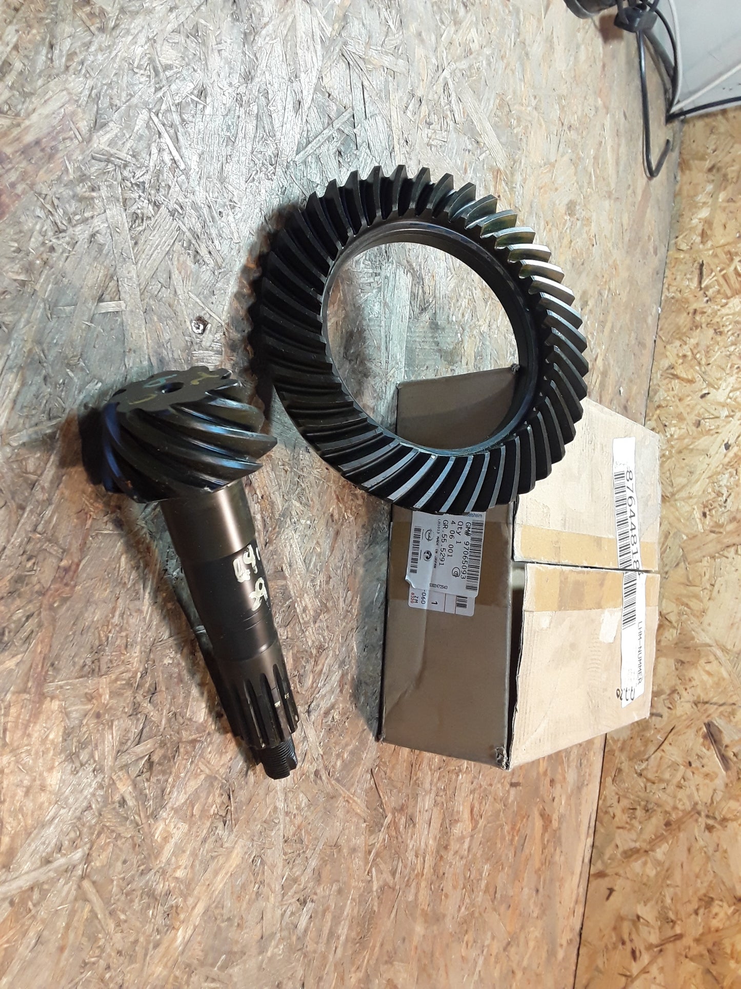 Campo Zahnrad Übersetzung 9/41 original GM Opel NEU