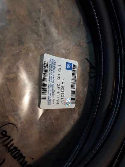 Vectra A Gummiabdichtung Hintertüre mit Flanschabdichtung schwarz original GM Opel NEU