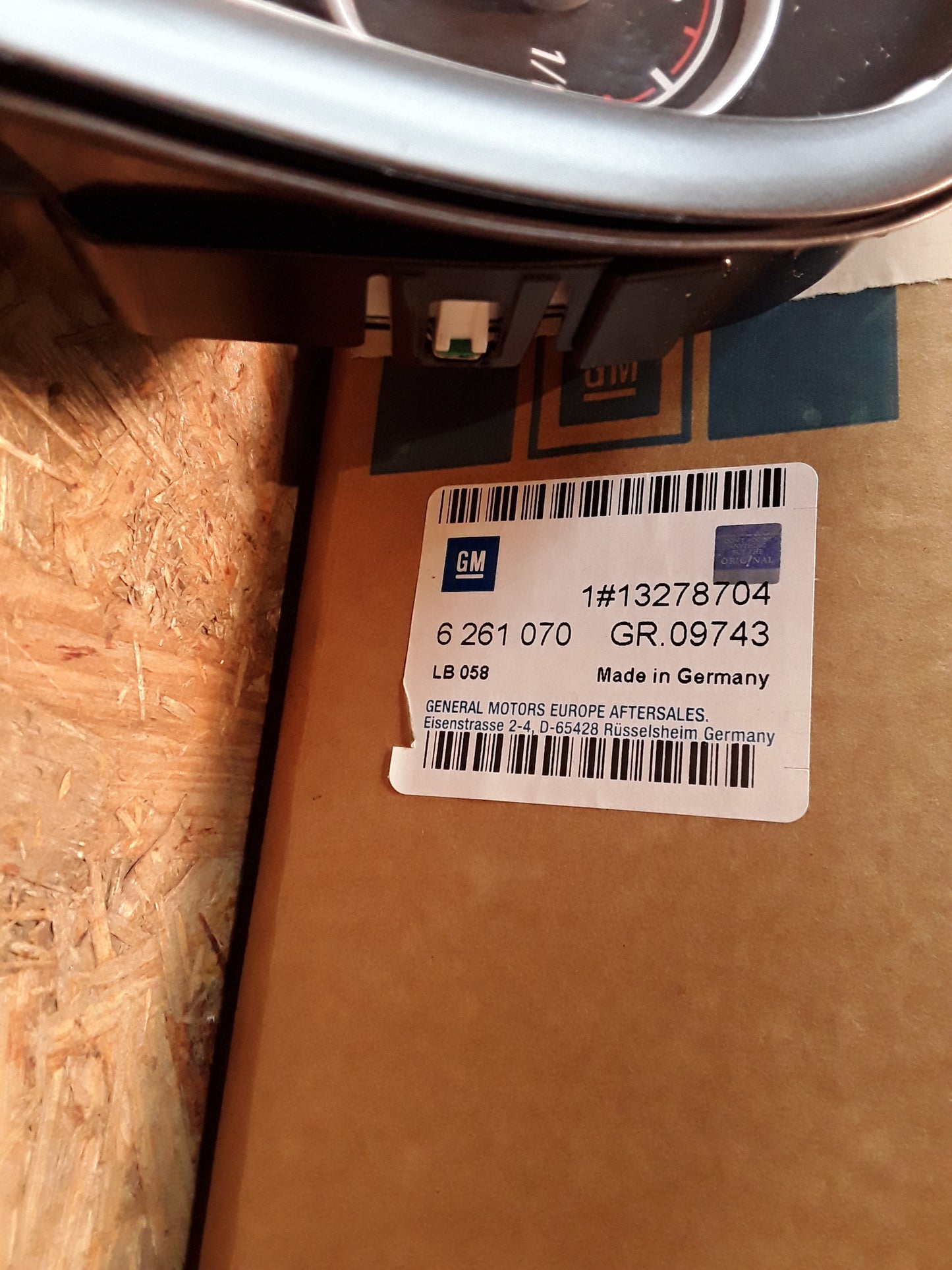 Vectra C Signum Kombiinstrument original GM Opel NEU