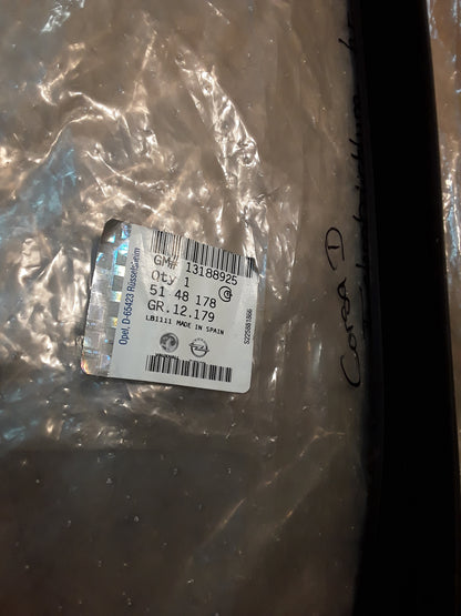 Corsa D Fensterdichtung hinten rechts original GM Opel NEU