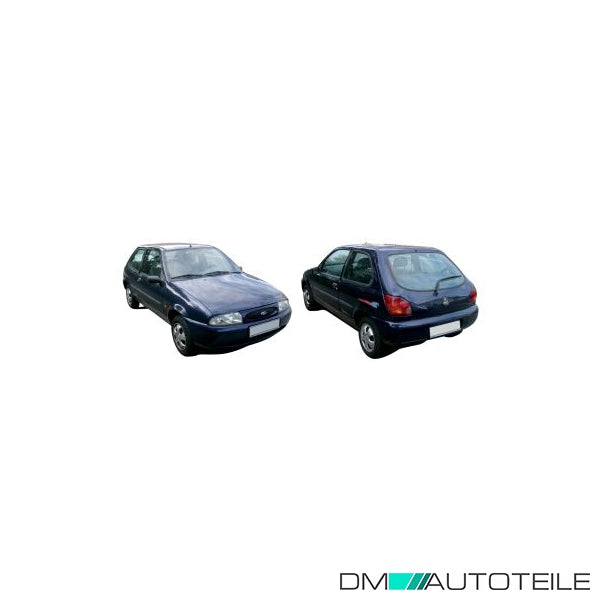 Außenspiegel links kpl. mech. schwarz passt für Ford Fiesta IV, Fiesta Kasten