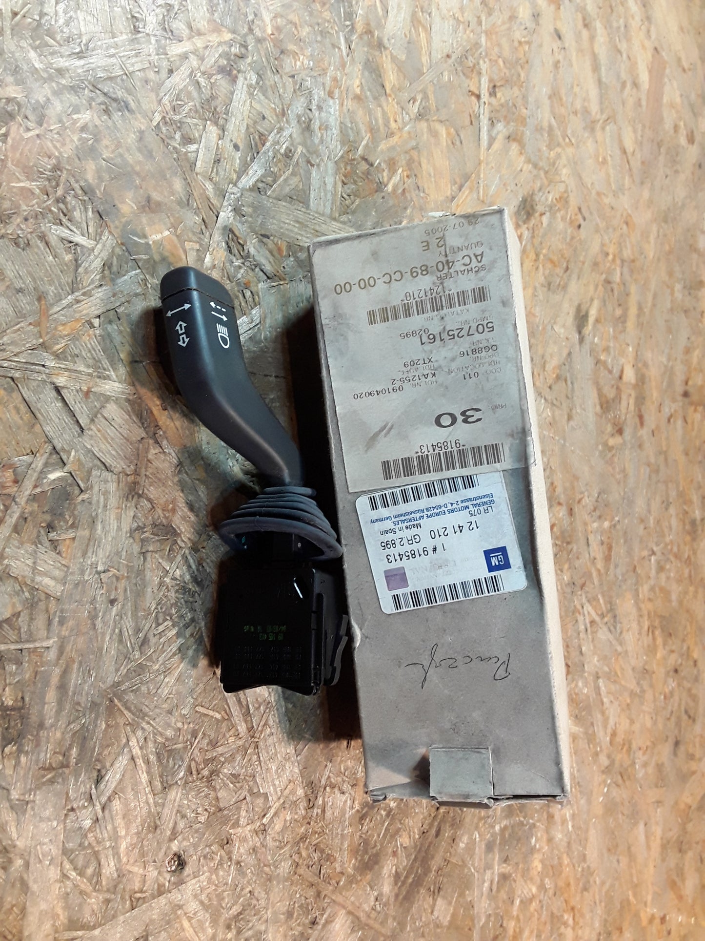 Combo Corsa C/D Meriva A Lenkstockschalter original GM Opel NEU