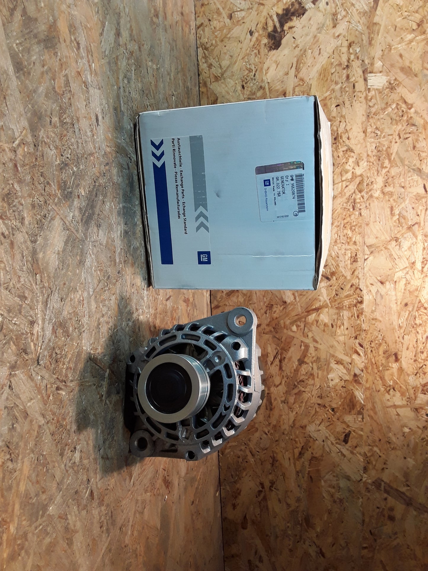 Vectra C Signum Astra H Zafira B Lichtmaschine 130A 12V original GM Opel NEU