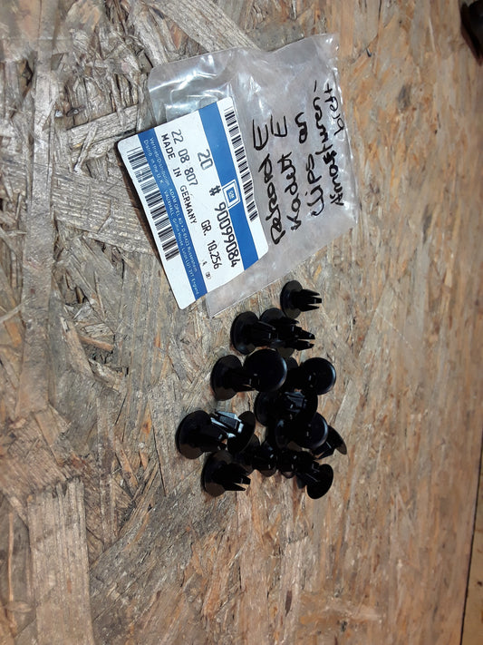 Rekord E Kadett E Satz Clips an Armaturenbrett original GM Opel NEU
