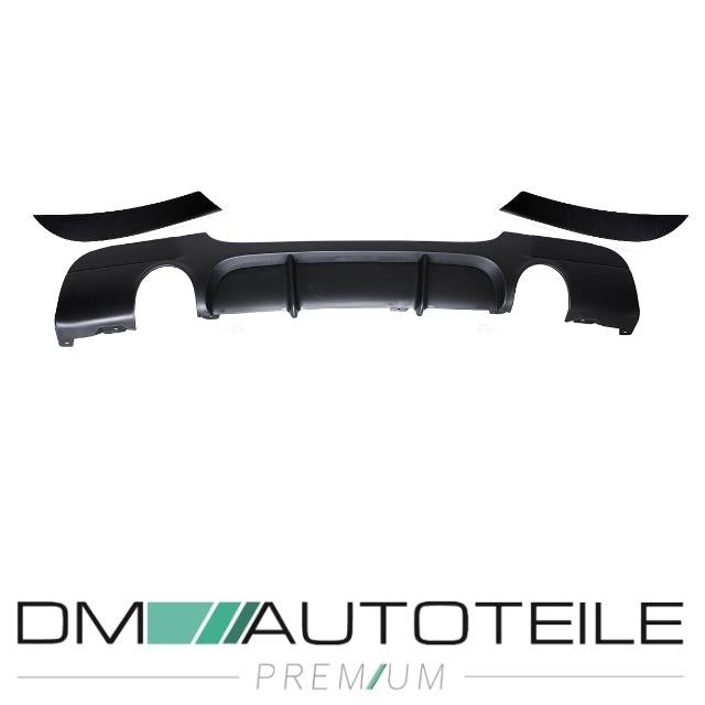 Sport-Performance Diffusor Schwarz passt für BMW E90 E90 335i/d Duplex M-Paket