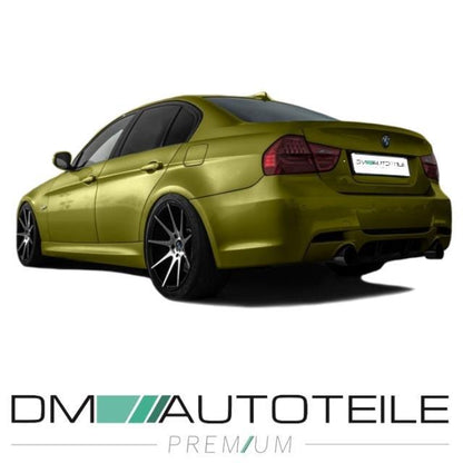 Sport-Performance Diffusor Schwarz passt für BMW E90 E90 335i/d Duplex M-Paket