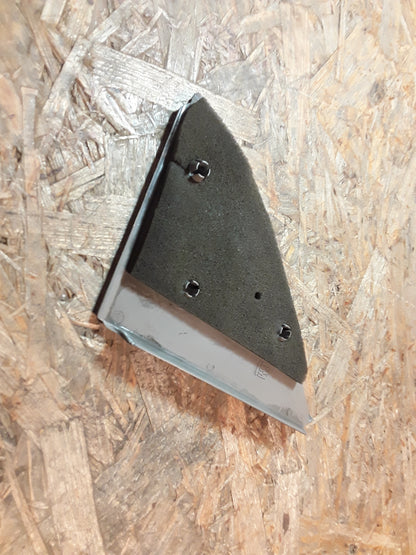 Original GM Opel Kadett E Einsatzecke Spiegeldreieck grau Neu