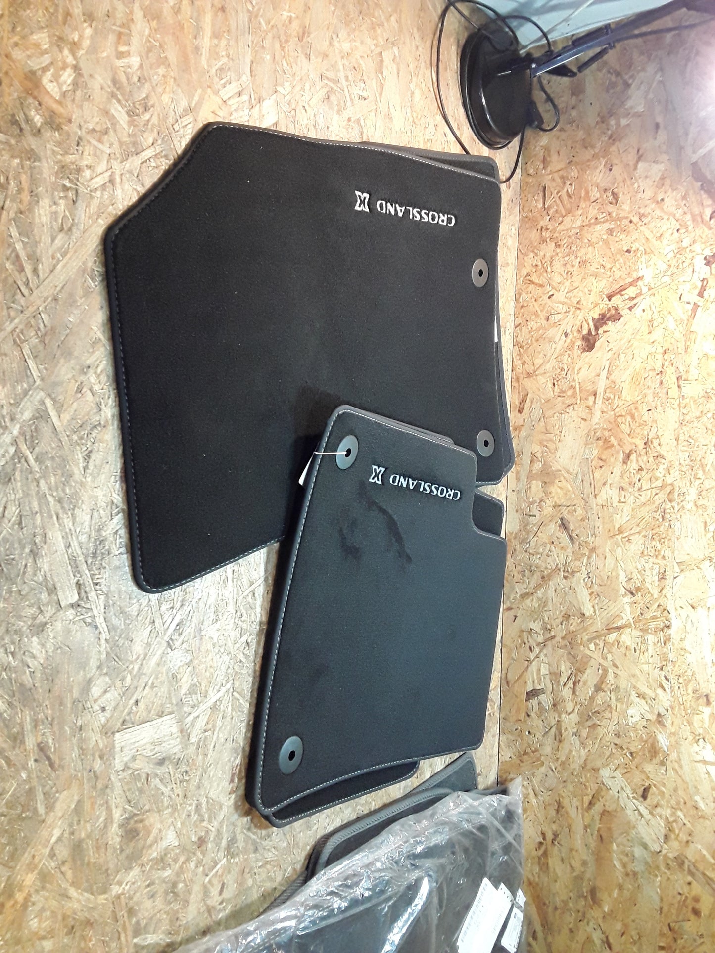 Crossland X Satz Fußmatten Velour original GM Opel NEU