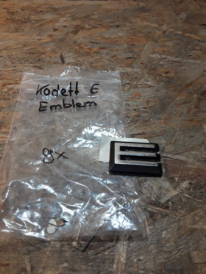 Kadett E Emblem original GM Opel NEU