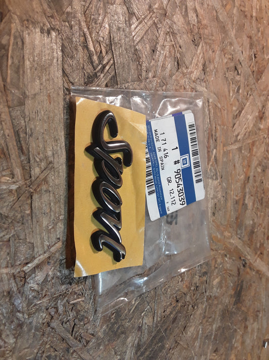 Corsa B Tigra A Emblem vorne original GM Opel NEU