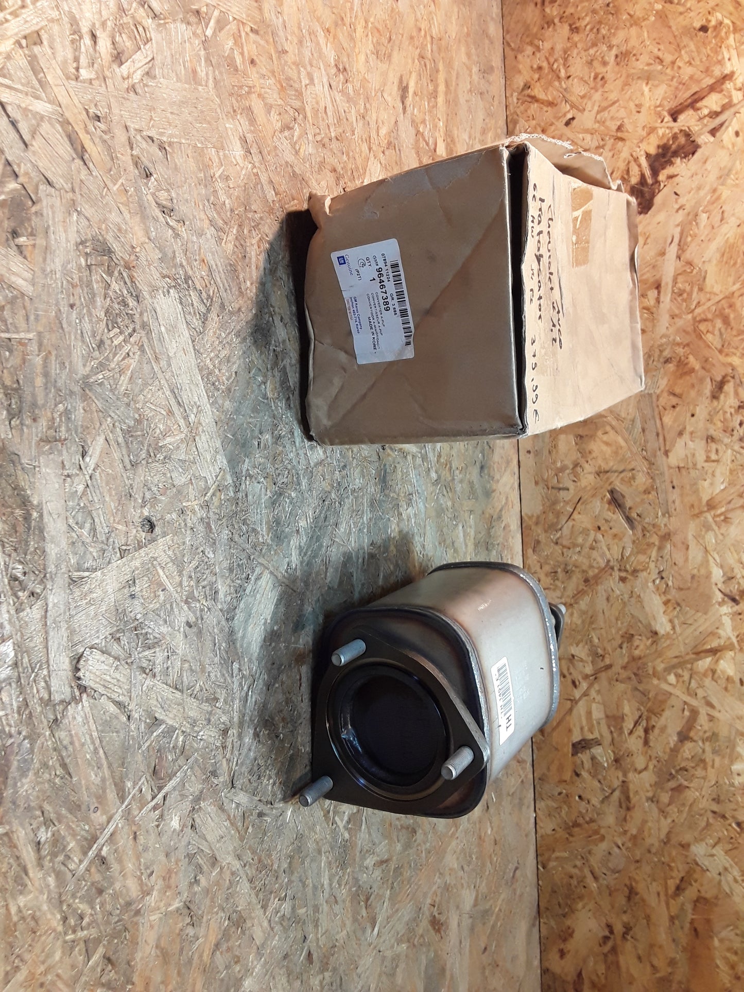 Chevrolet Aveo Katalysator 62KW 84PS original GM Opel NEU