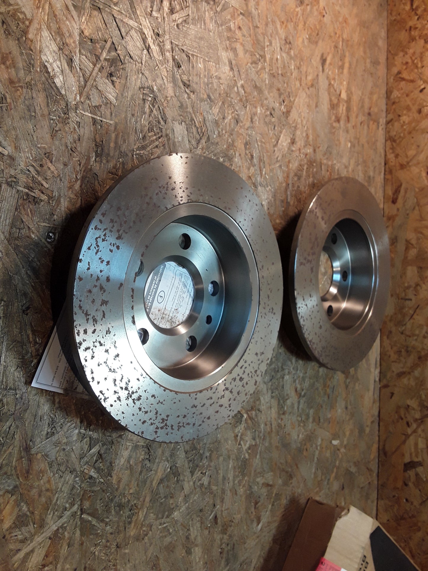 Ford Galaxy1 Seat Alhambra1 VW Sharan1 268mm Durchmesser Bremsscheiben Lochkreis 112mm original Zimmermann NEU