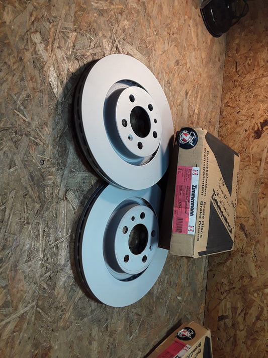 Audi Seat Skoda VW Bremsscheiben 288mm Durchmesser 100mm Lochkreis belüftet original Zimmermann NEU