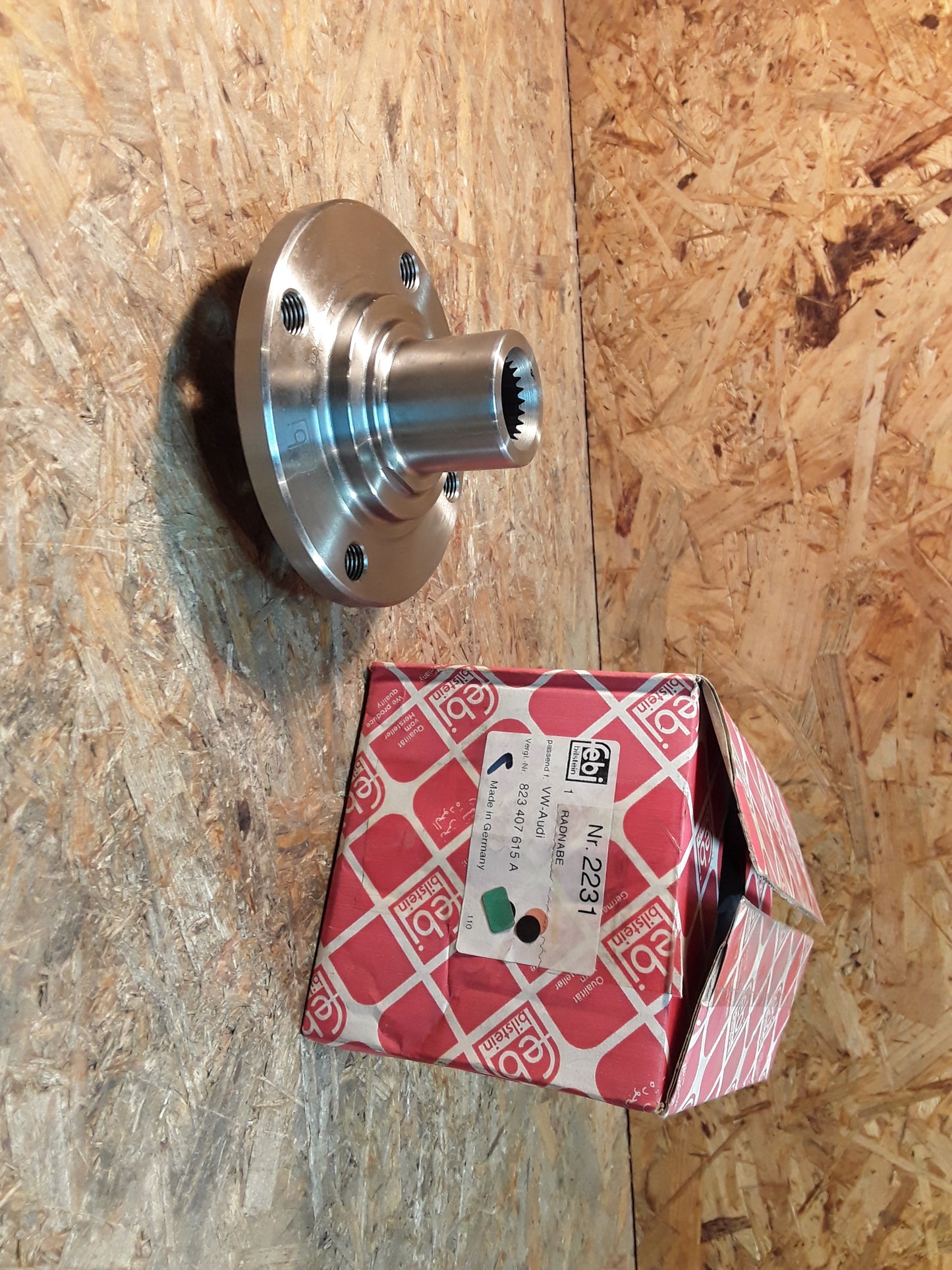 Audi 80/ 90/ 100/ Coupe B2/ B3 VW Passat B1/ B2/ B3 Golf 2/3 Radnabe original Febi Bilstein NEU