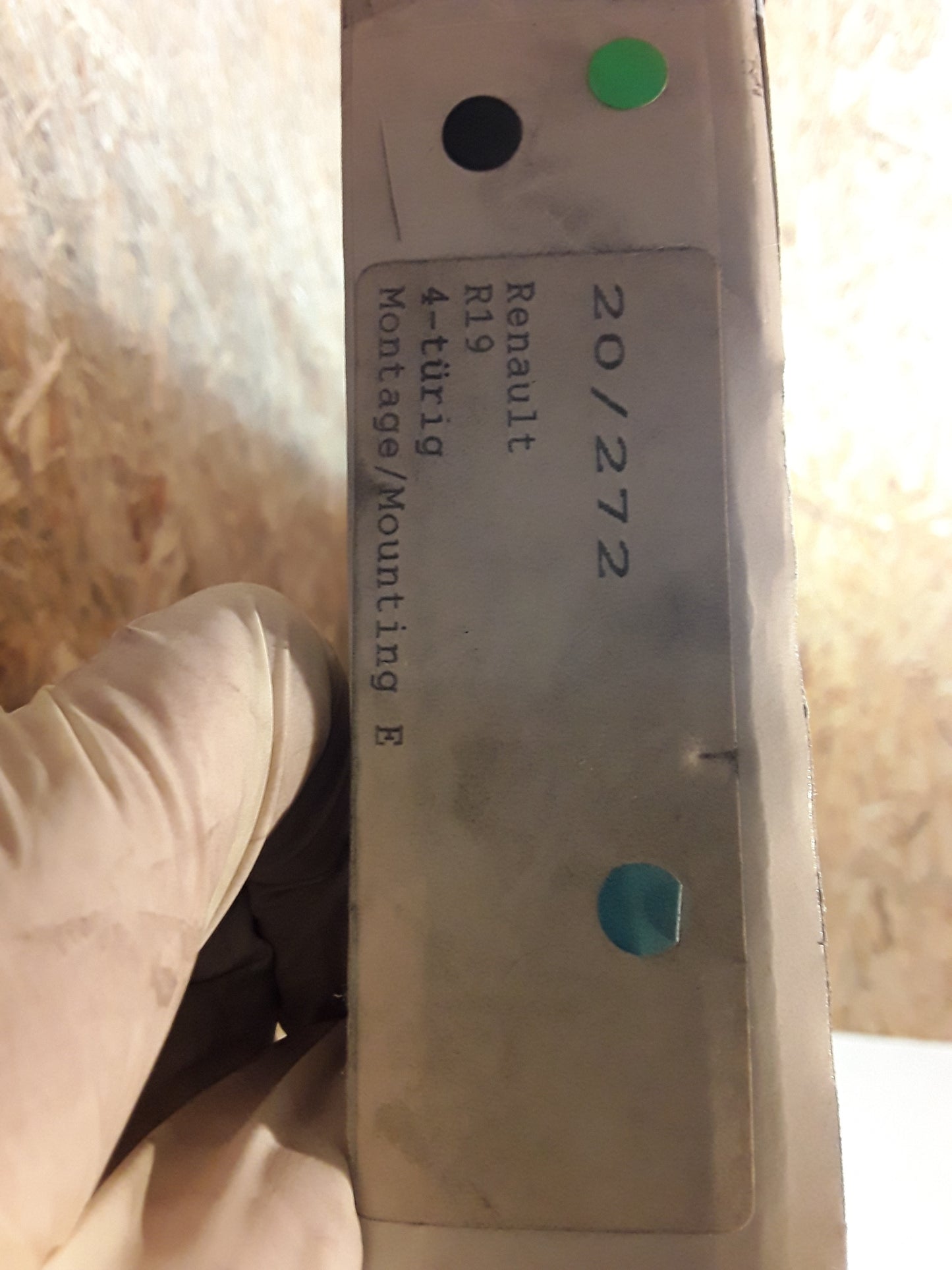 Renault R19 4-Türer Windabweiser original Aerolift NEU