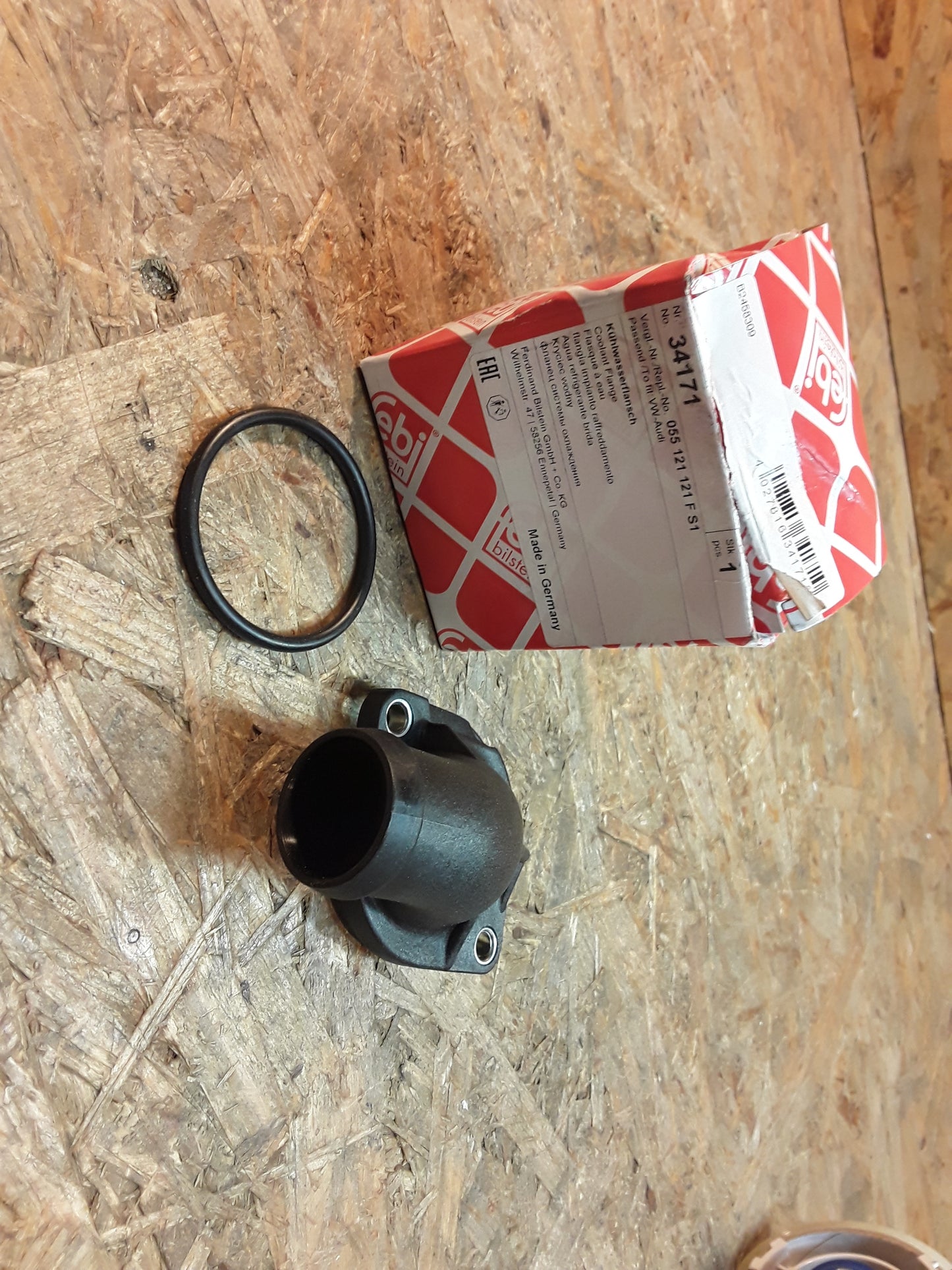 Audi Kühlwasserflansch original Febi Bilstein NEU