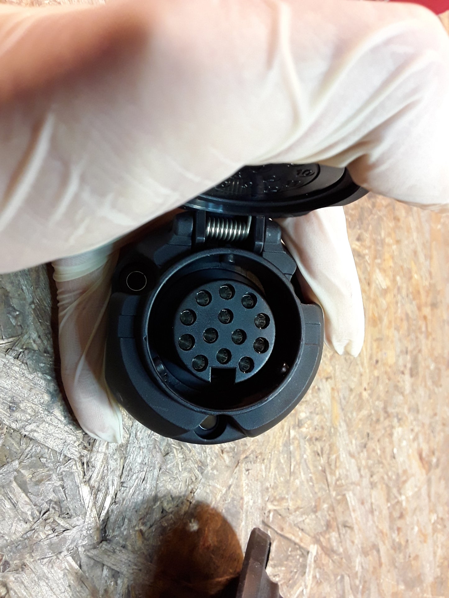 De BMW Mercedes Benz Steckdose 13pol 12V original Herth und Buss NEU