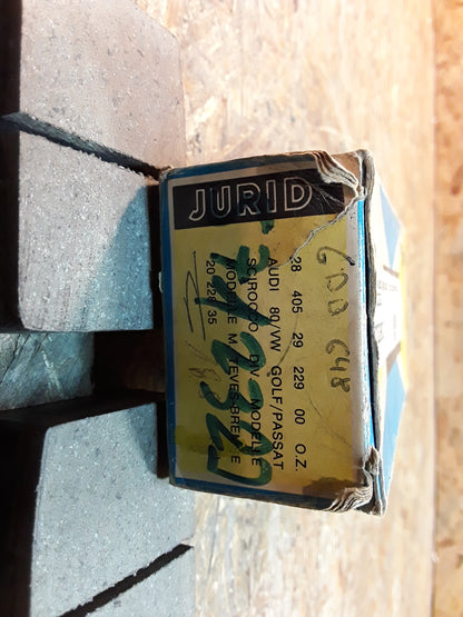 Audi VW Scirocco Bremsbelagsatz Scheibenbremse original Jurid NEU
