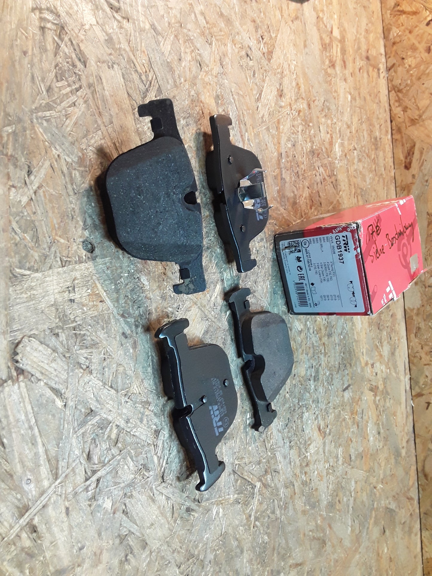 BMW Bremsbelagsatz original TRW NEU