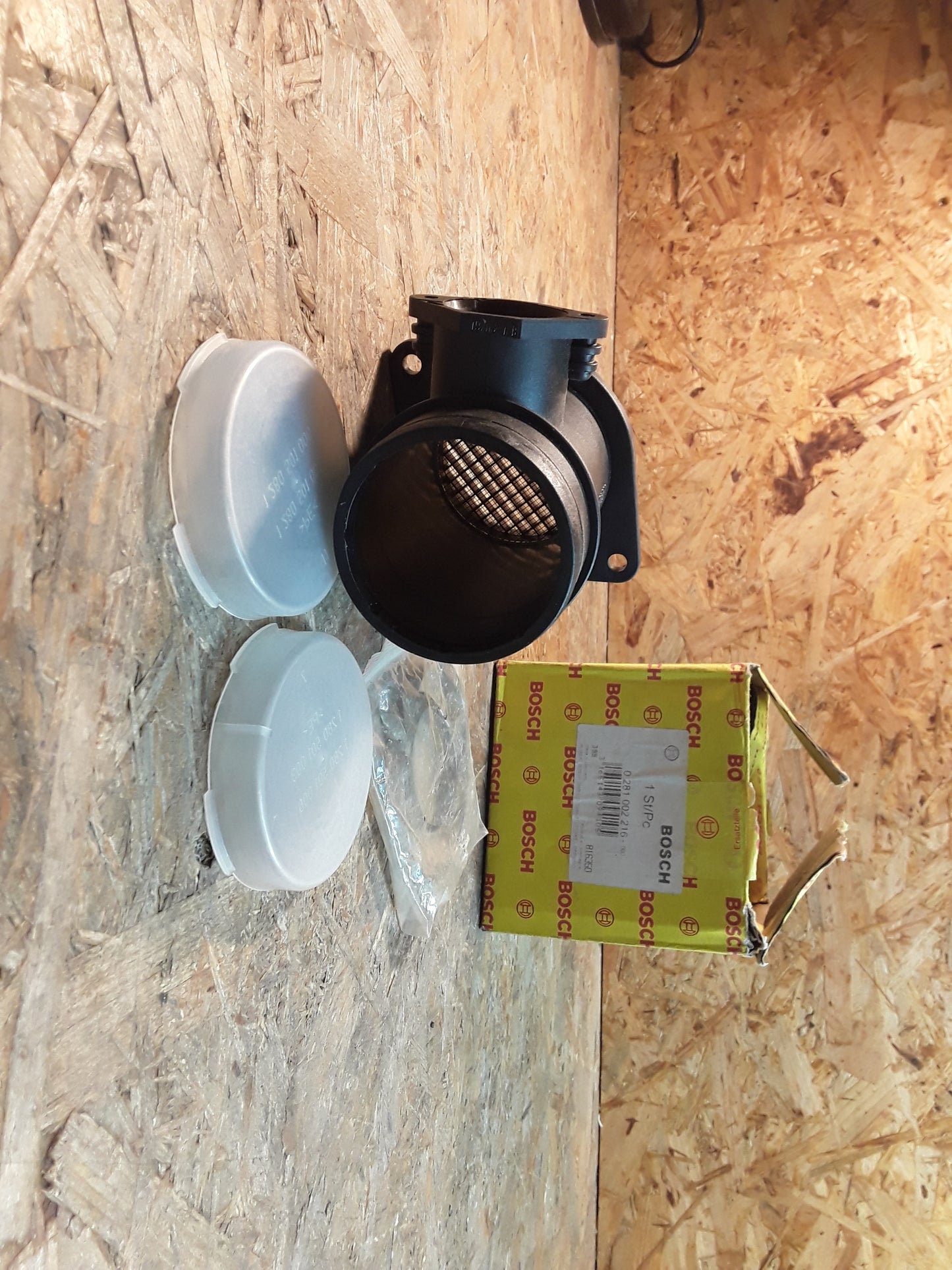 Audi VW Seat 1.9TDi Luftmassenmesser original Bosch NEU