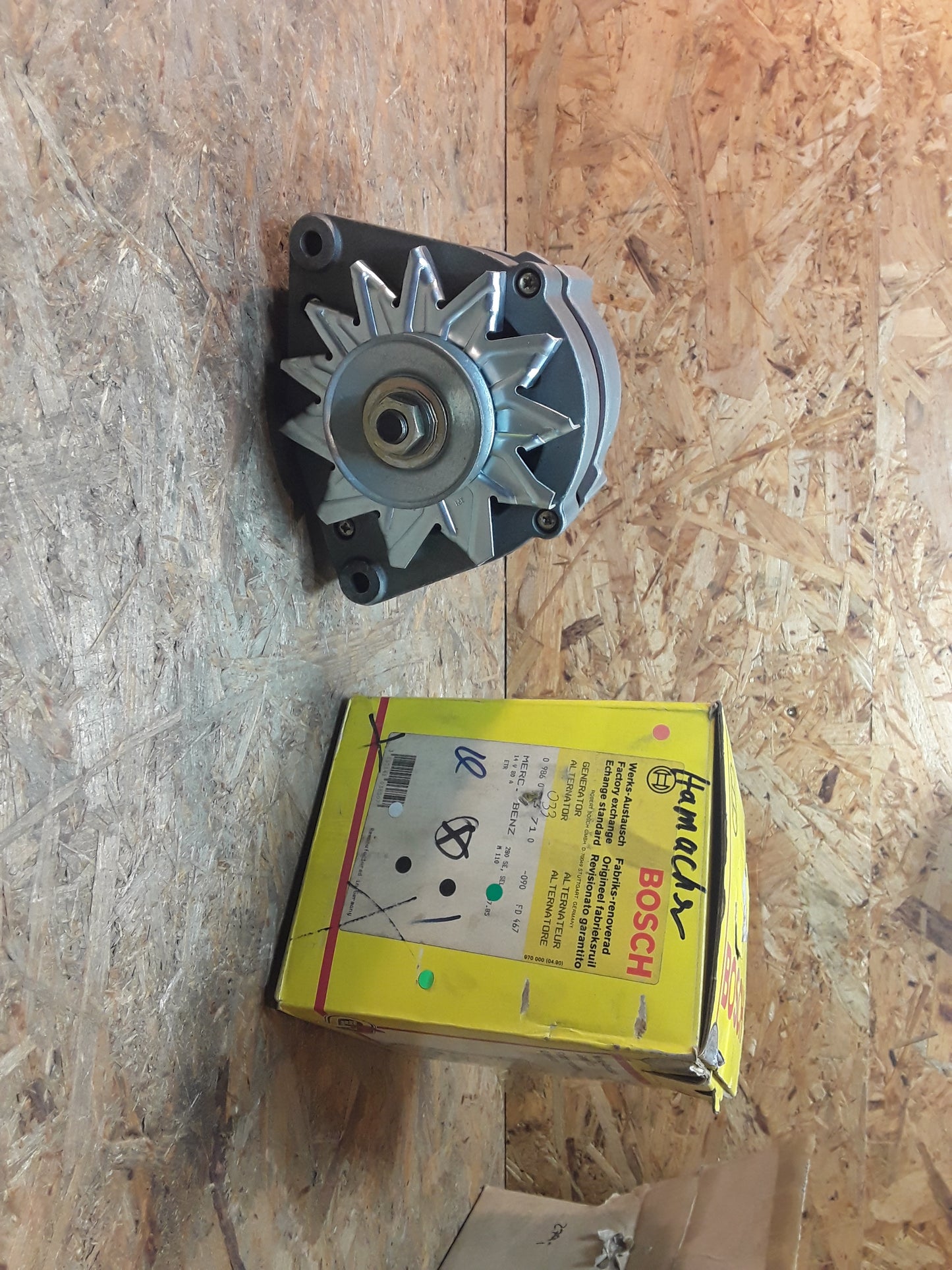Mercedes Benz Lichtmaschine 14V 80A original Bosch NEU