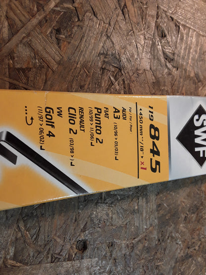 Audi A3 Fiat Punto2 Renaul Clio2 VW Golf4 Wischerblatt original SWF NEU