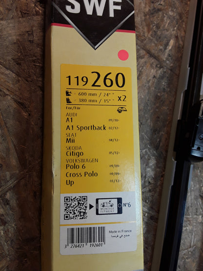 Audi Seat Skoda VW Scheibenwischer original SWF NEU