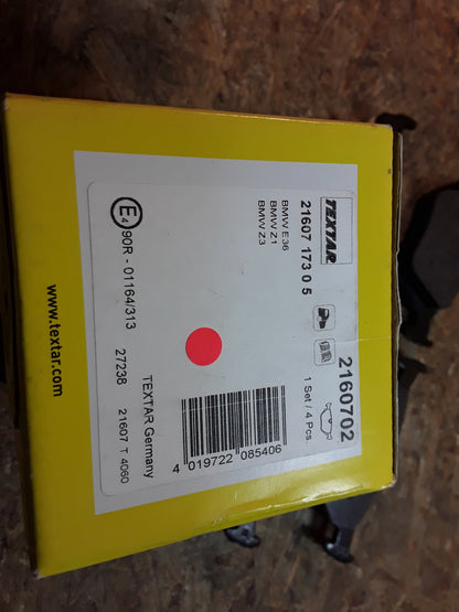 BMW Scheibenbremsbeläge original Textar NEU