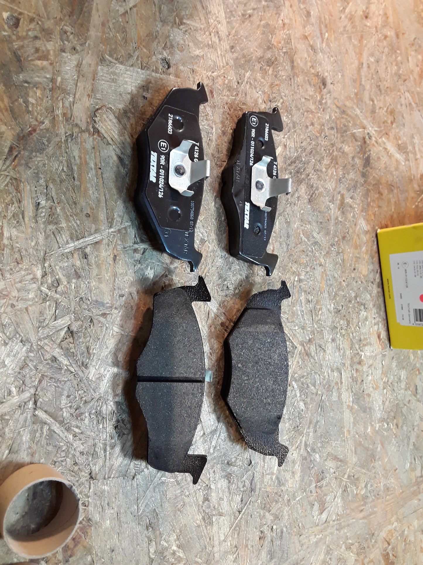 Seat VW Scheibenbremsbeläge original Textar NEU