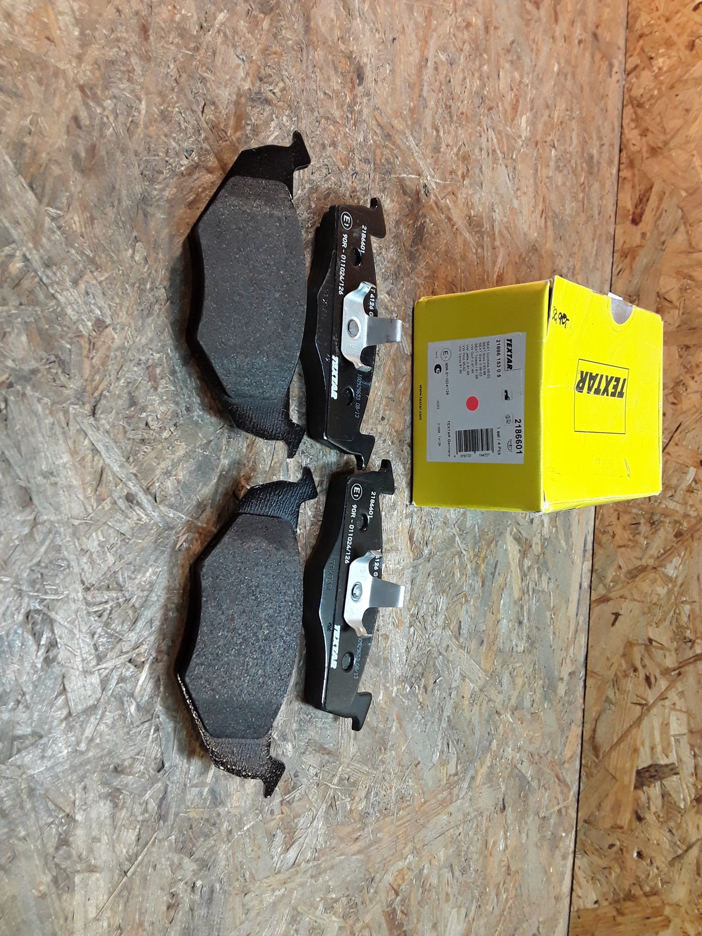 Seat VW Scheibenbremsbeläge original Textar NEU