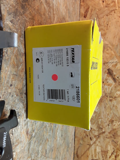 Seat VW Scheibenbremsbeläge original Textar NEU