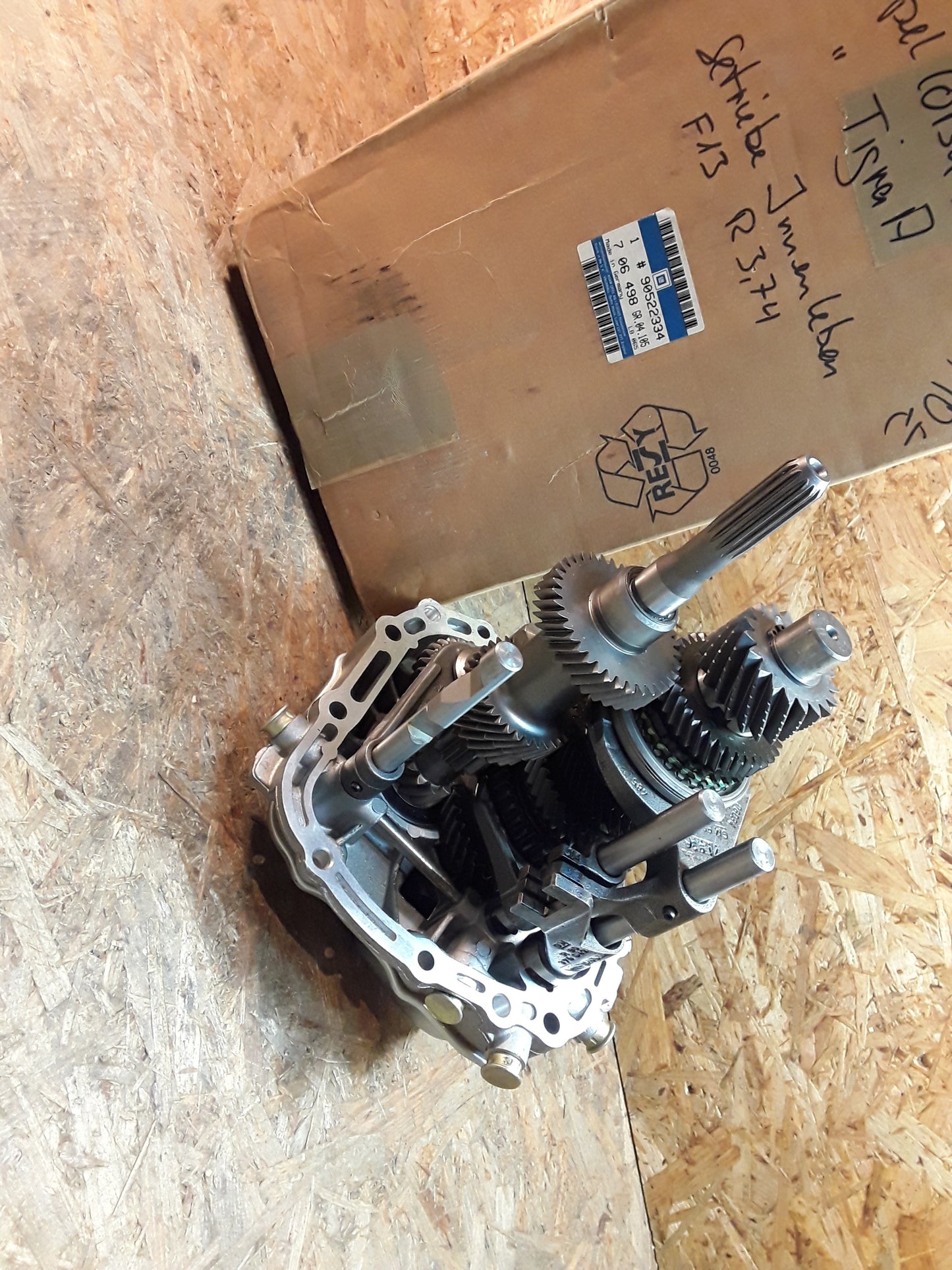 Corsa B Tigra A Getriebe Innenleben F13 R 3,74 original GM Opel NEU