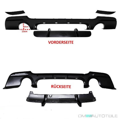 Sport-Performance Stoßstange 335i/d Bodykit +Seite passt für BMW E92 E93 06-10