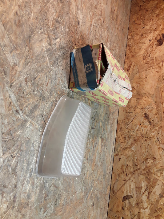 Ascona B Blinkergehäuse Lichtscheibe weiß Plastik original Bosch NEU