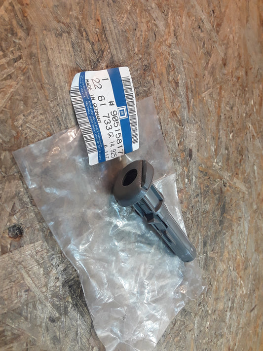 Vectra B Anschlussführungshülse Kopfstütze mit Entriegelung grau original GM Opel NEU