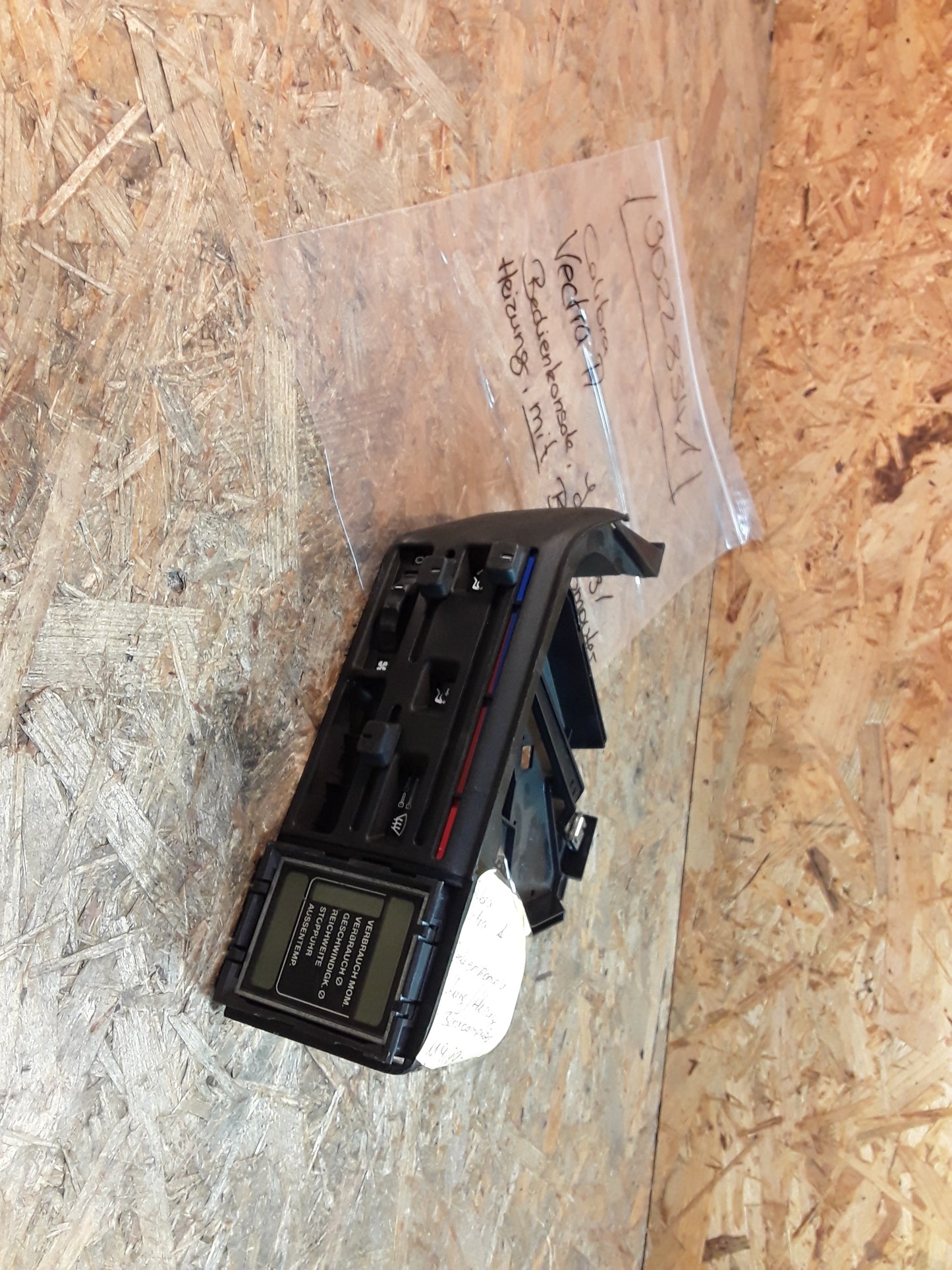 Calibra Vectra A Bedienkonsole Lüftung / Heizung mit Bordcomputer original GM Opel NEU