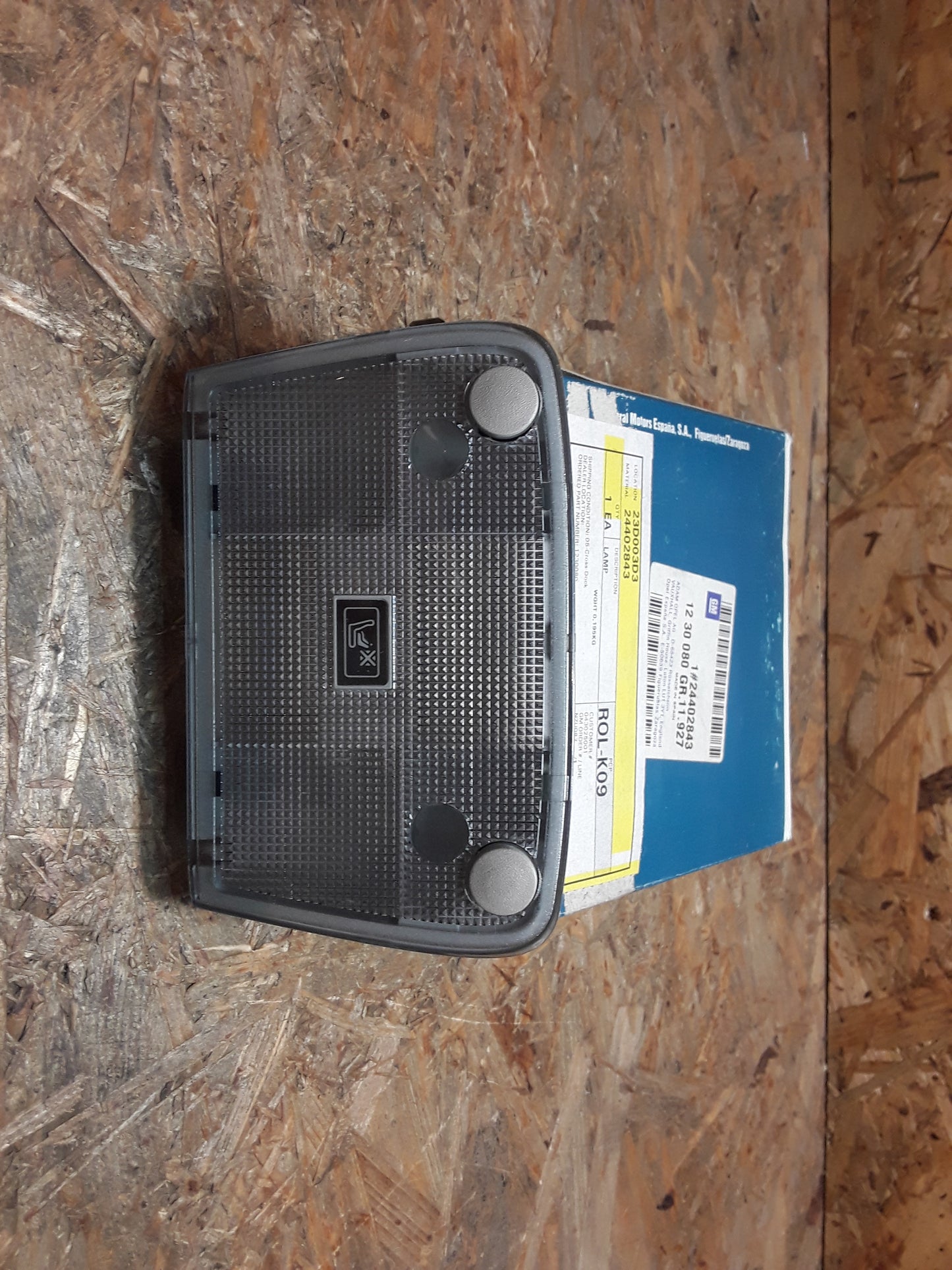 Corsa C Innenraumleuchte vorn (Für Leselampe) original GM Opel NEU