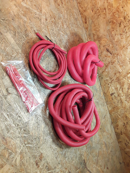 Universal Schäuche rot an Motorraum original SplitWire NEU