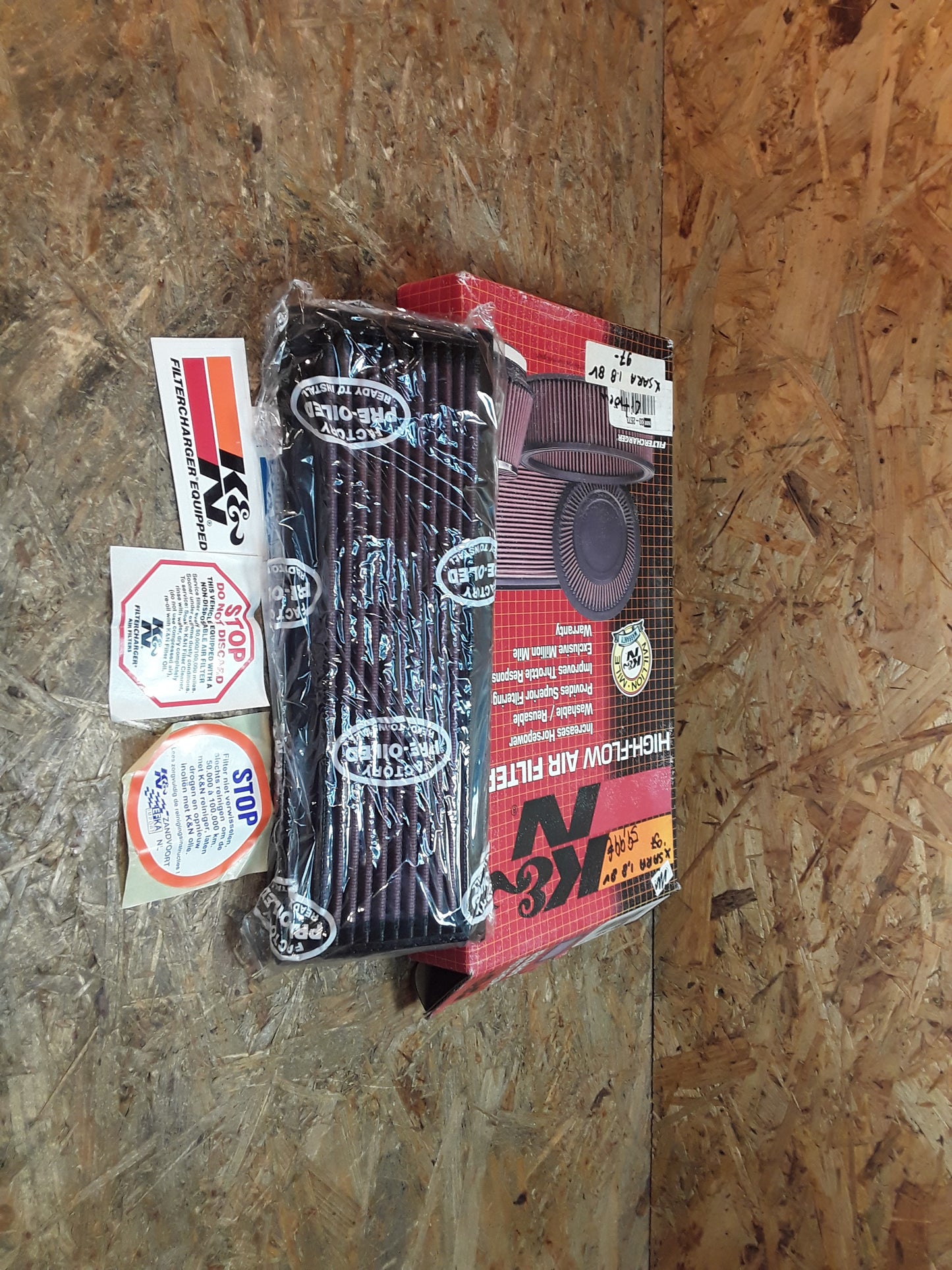Citroen Xsara 1,8l, 8V, Bj 97 Luftfilter original K&N NEU