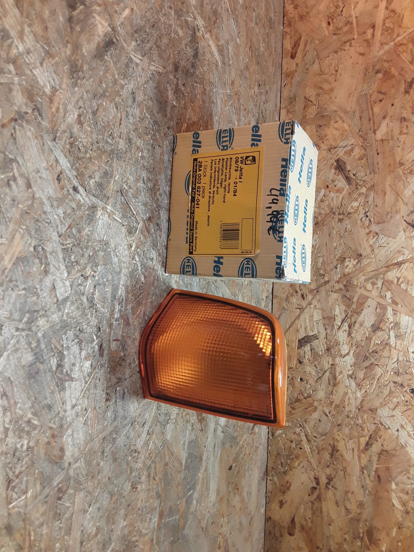 Vectra Jette Bj 01/84 Blinkerleuchte rechts original Hella NEU