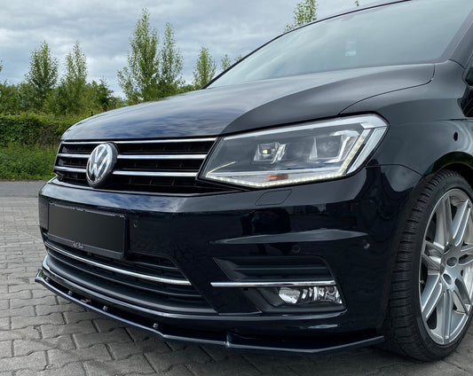 Front Ansatz für Volkswagen Caddy Mk. 4 schwarz matt
