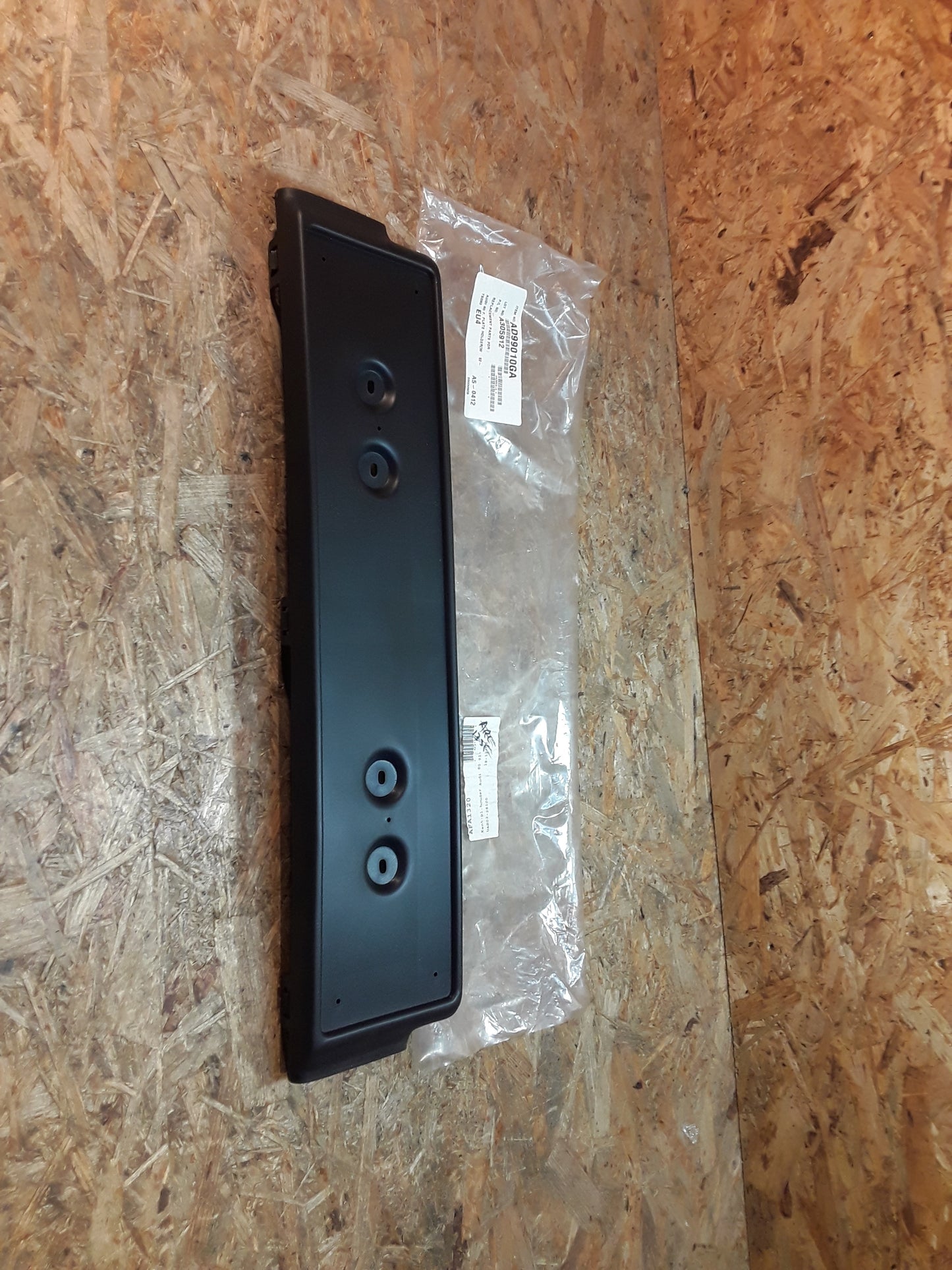 Audi 80 B4 Adapterplatte Kennzeichen NEU