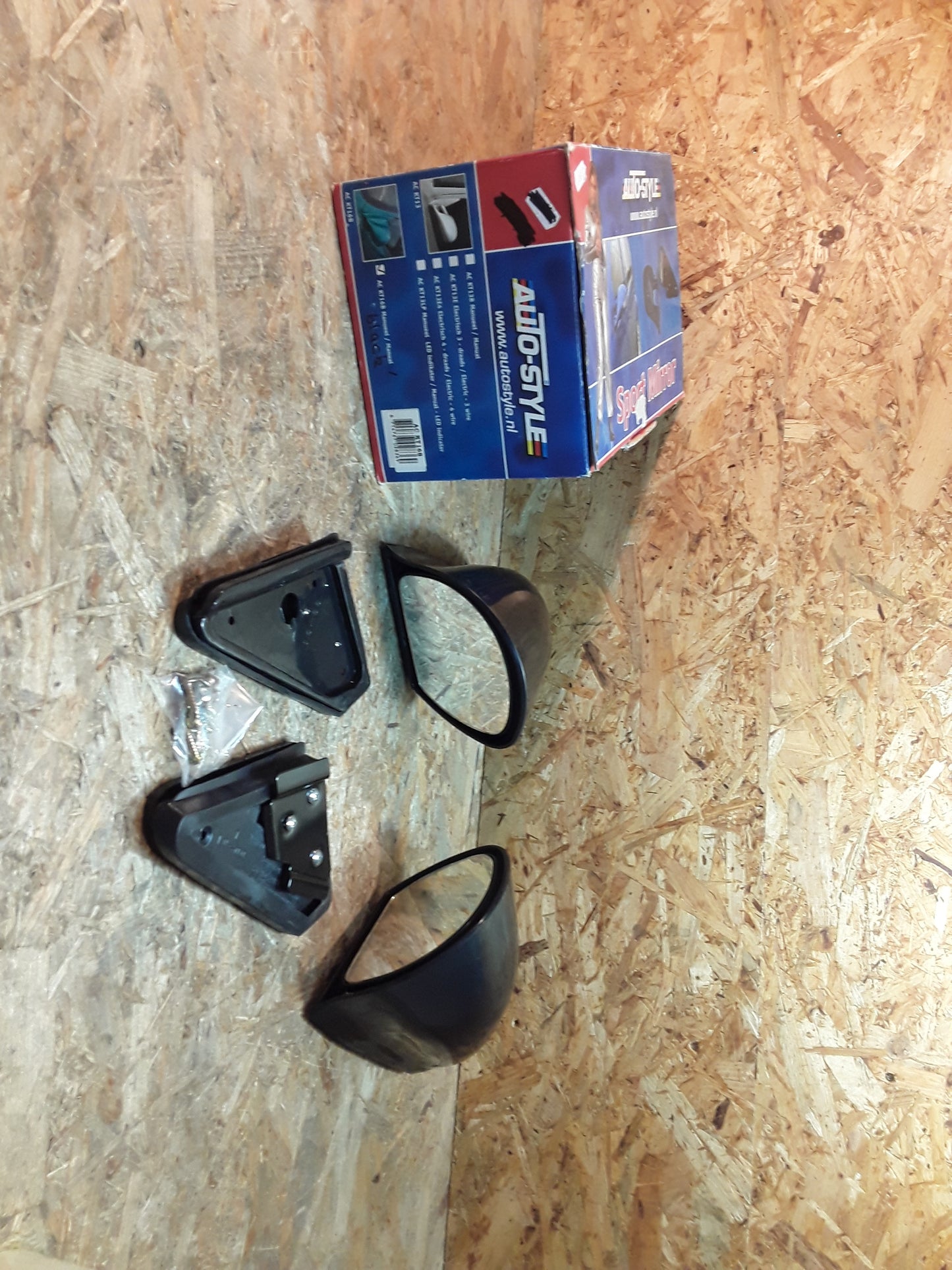 Universal Sport-Außenspiegelset schwarz original AutoStyle NEU