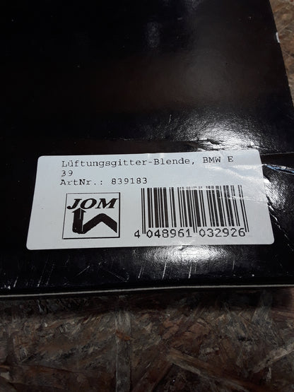 BMW E39 Sport-Lüftungsgitter Chrom original JOM NEU