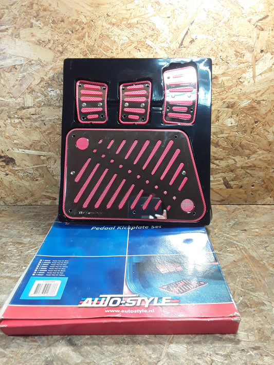 Diverse Fahrzeuge Sportpedal-Set Chrom-Rot original AutoStyle NEU