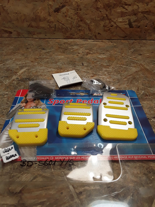 Diverse Fahrzeuge Sportpedal-Set Gelb original AutoStyle NEU