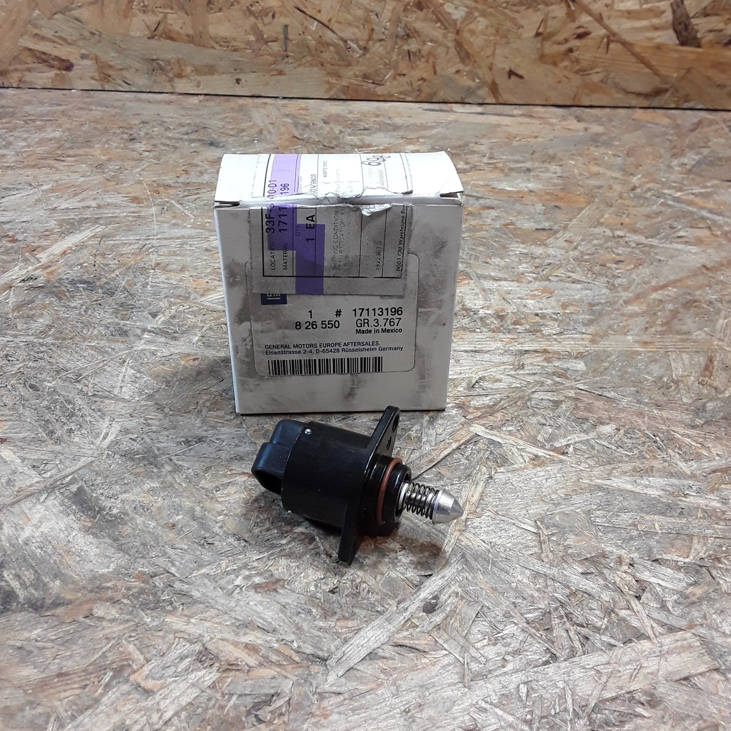 Astra F/G Corsa A/B Vectra B Leerlaufregler Sensor Drosselklappenstellung original GM Opel NEU