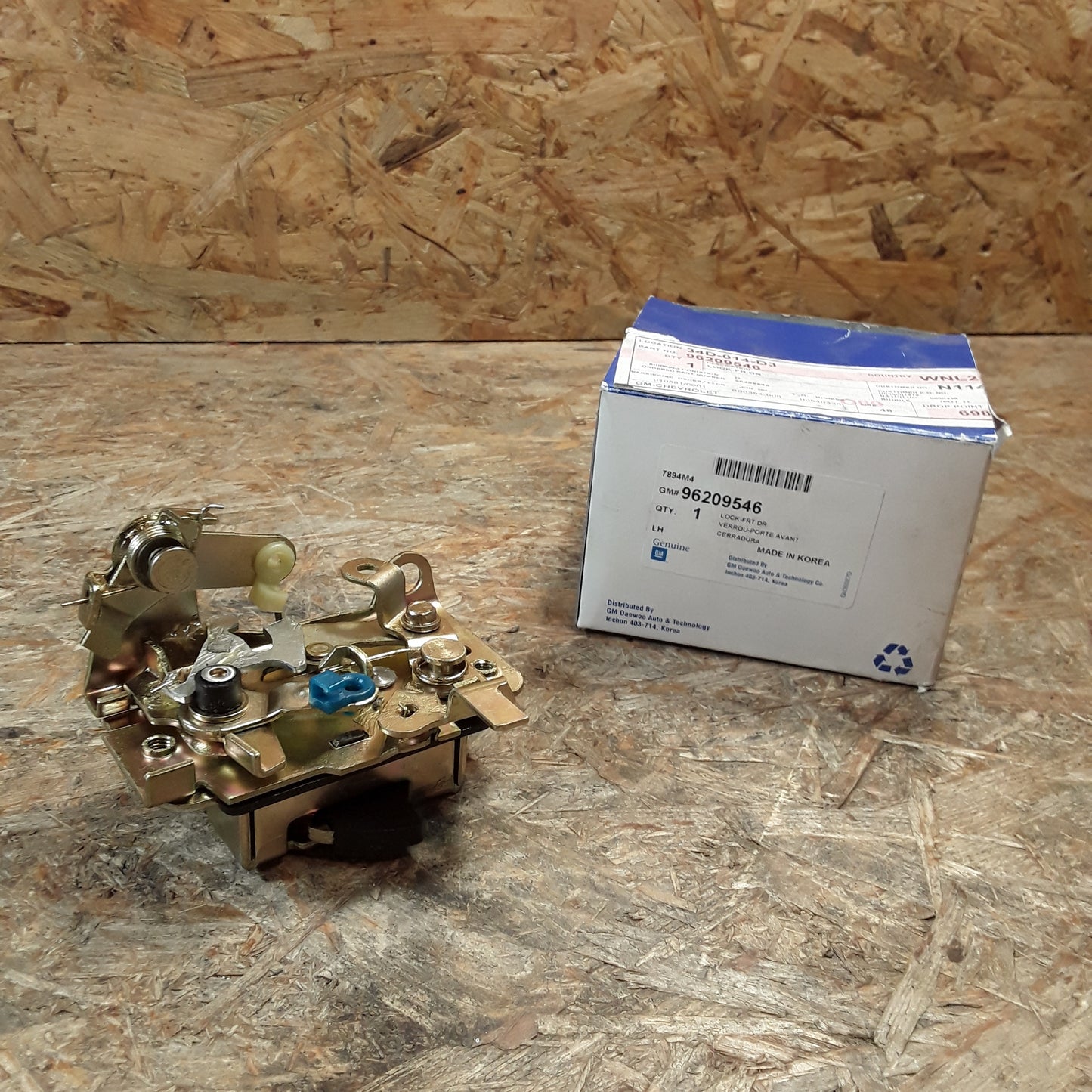 Daewoo Opel Chevrolet Türschloss vorne links original GM Opel NEU