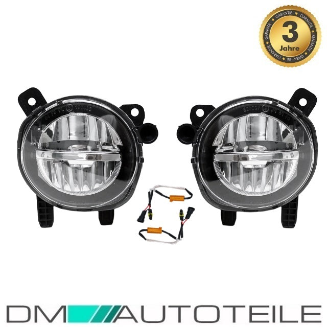 Satz LED Nebelscheinwerfer Klarglas passend für BMW F30 F31 F20 F21 F32 F33 F36 auch M